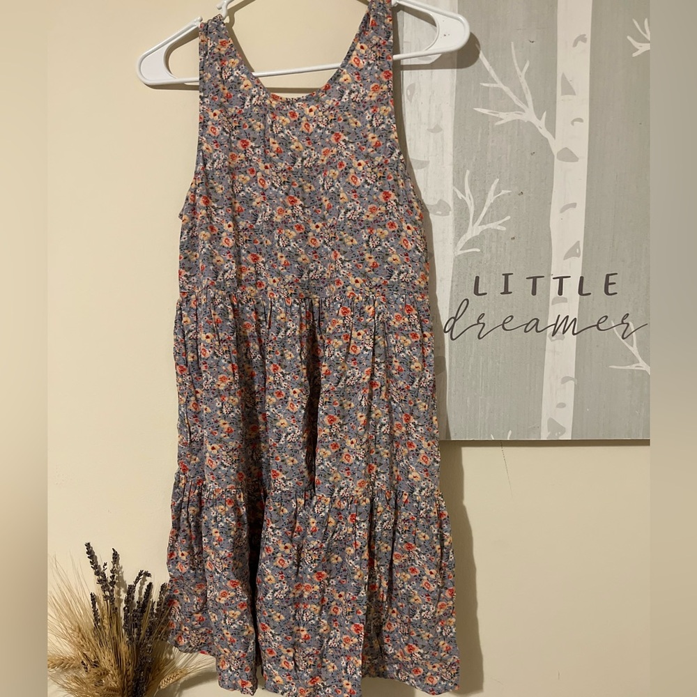 wildflower print dress